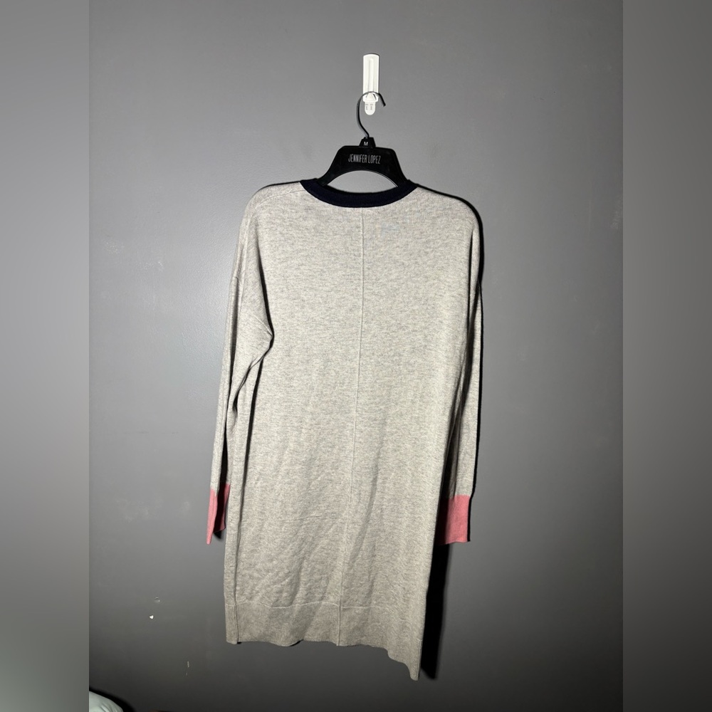 Boden Colourblock Knitted Sweater Dress in Grey Melange Women’s Size 10 - Picture 4 of 6